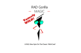 Tamely WILD! - Craig Stegall (RAD Gorilla Magic)