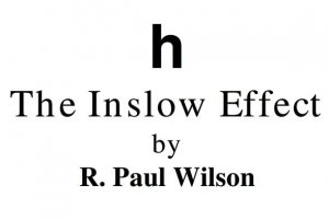 The Inslow Effect by Paul Wilson