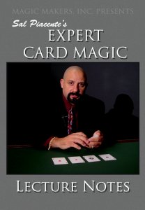 Sal Piacente\'s Expert Card Magic Lecture Notes 2 Volumes