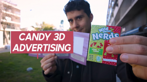 3D Candy Advertisement by Henry Evans and Mysteries