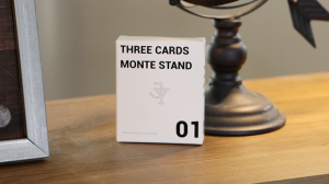 Three Cards Monte Stand by Jeki Yoo (Gimmicks Not Included)