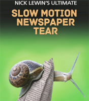 Nick Lewin - Ultimate Slow Motion Newspaper Tear