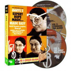 Expert Rope Magic Made Easy by Daryl 3 Volume set