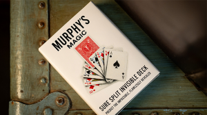 Sure Split Invisible Deck Bicycle by Murphy\'s Magic