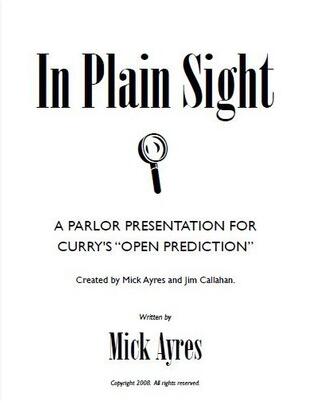 In Plain Sight by Mick Ayres and Jim Callahan - Click Image to Close