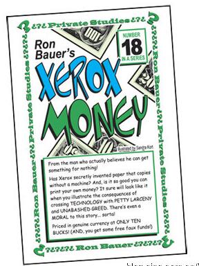 Ron Bauer 18 Xerox Money - Click Image to Close