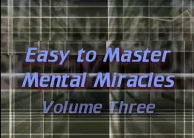 Easy To Master Mental Miracles Vol 3 by Richard Osterlind - Click Image to Close