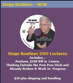 Stage Routines lecture by Paul Gertner - Click Image to Close