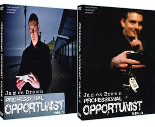 Professional Opportunist by James Brown 2 Volume set - Click Image to Close