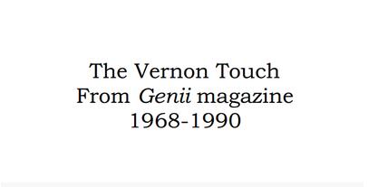 The Vernon Touch by Dai Vernon - Click Image to Close