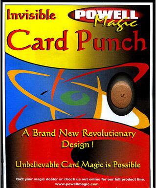 Invisible Card Punch by David Powell - Click Image to Close