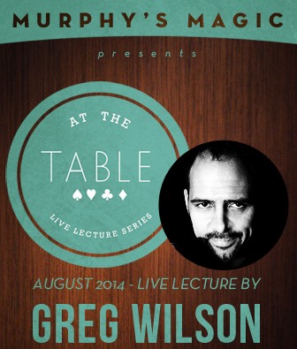 At the Table Live Lecture by Greg Wilson - Click Image to Close